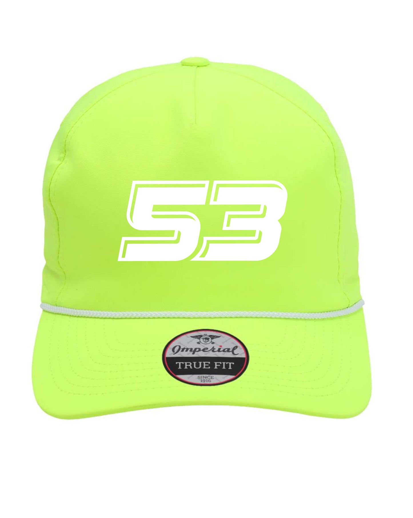 53 Neon Green Hat