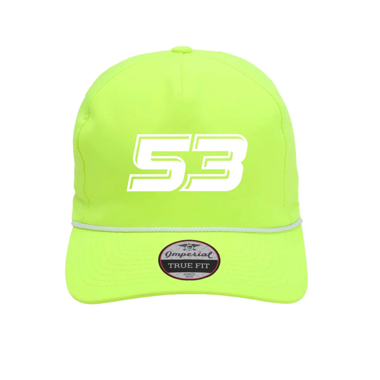 53 Neon Green Hat