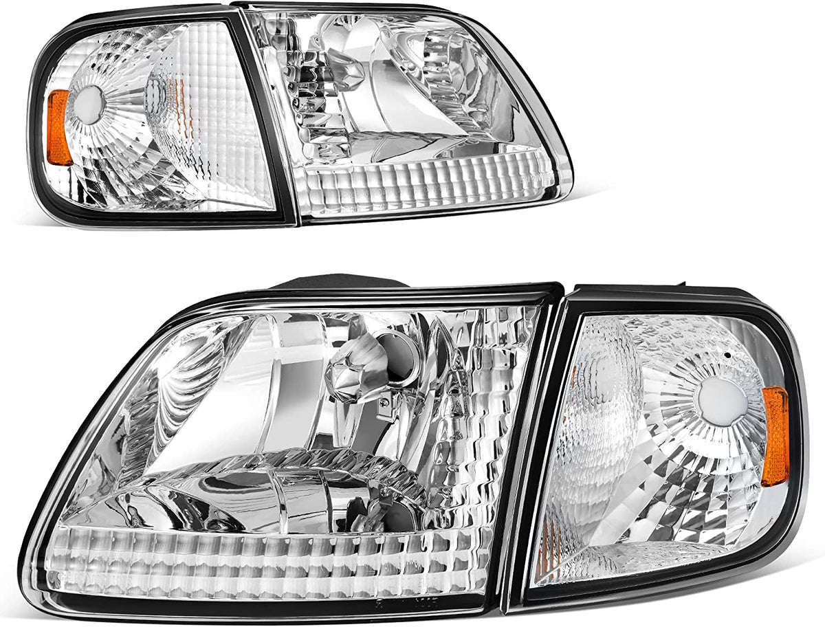 Headlight Assembly Replacement Fits 9703 Ford F1509702 Expedition Pickup