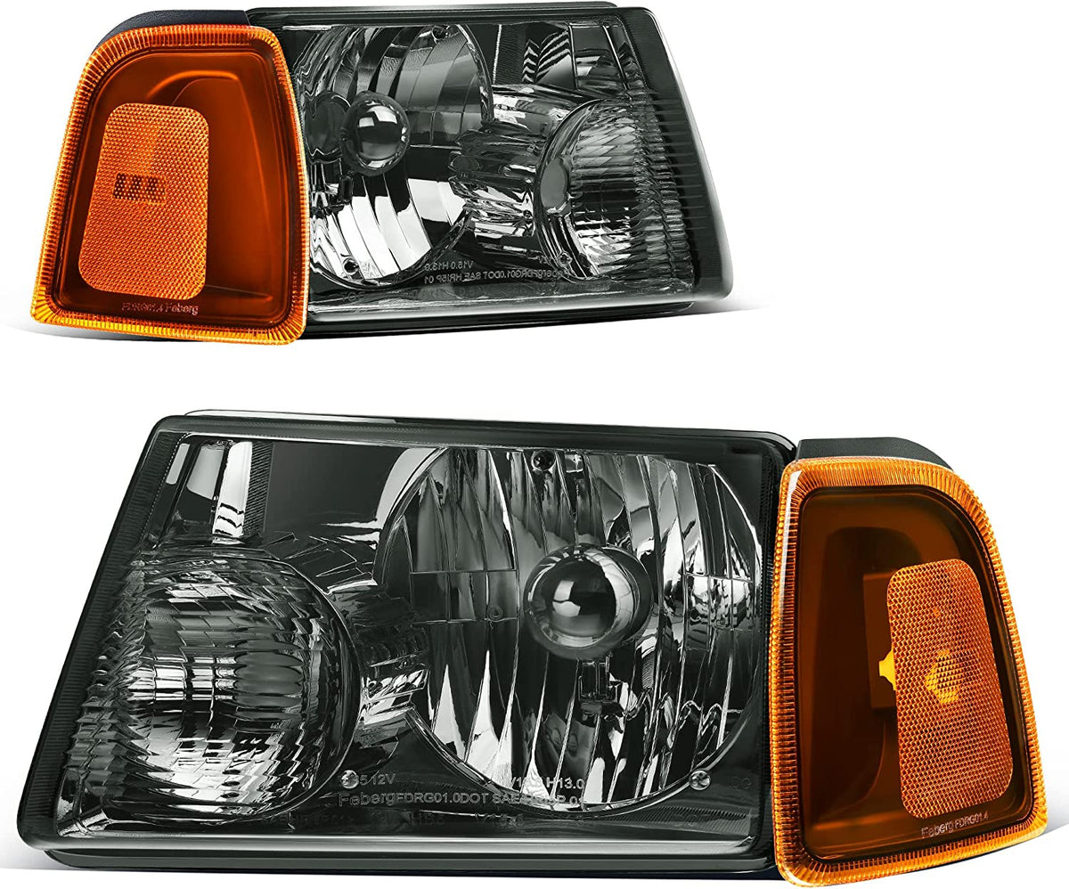 2001-2011 Ford Ranger LED DRL Headlights – Pair