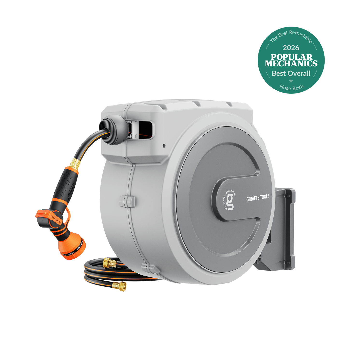 Retractable Garden Hose Reel-1/2in-130ft