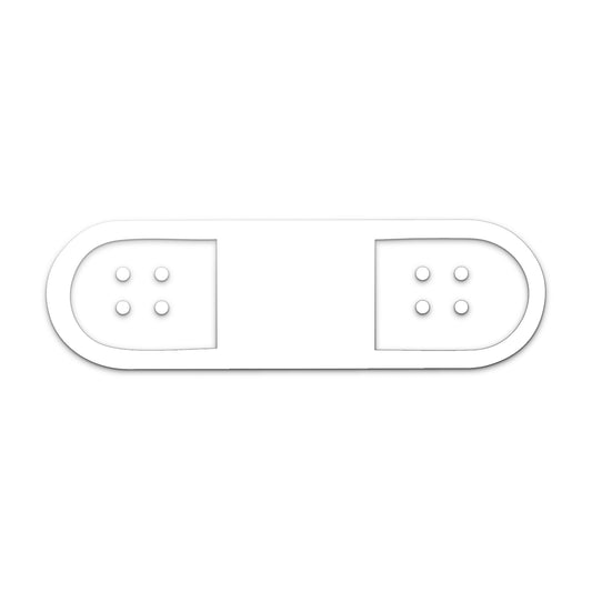 Bandaid Decal - White