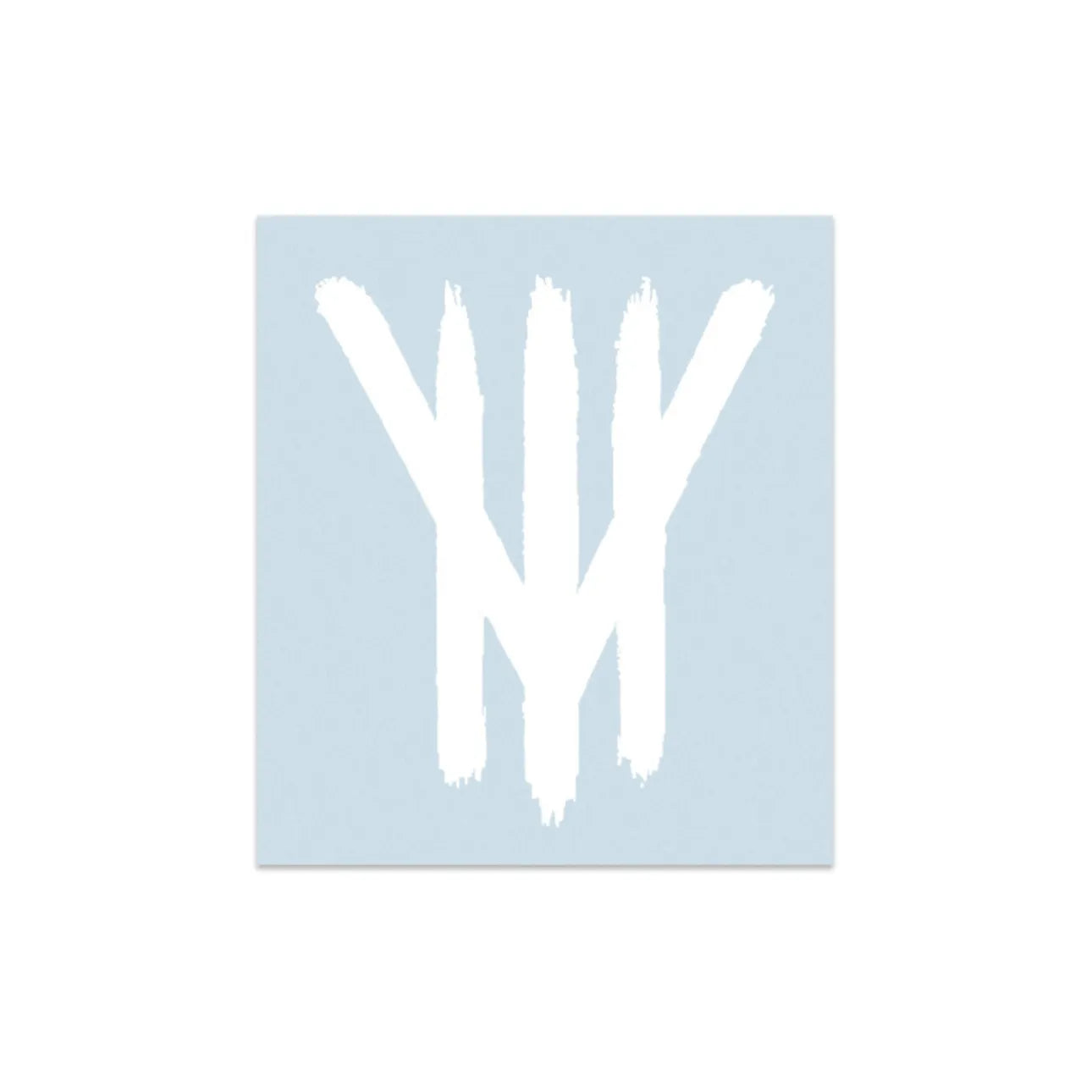Decal Logo - White