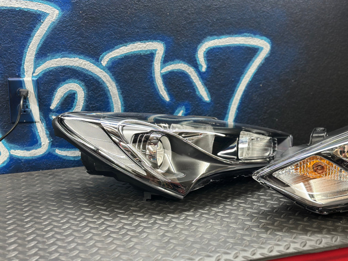 NTXGlow KDM Reflector Headlights, Halogen (2013–2016 Genesis Coupe)