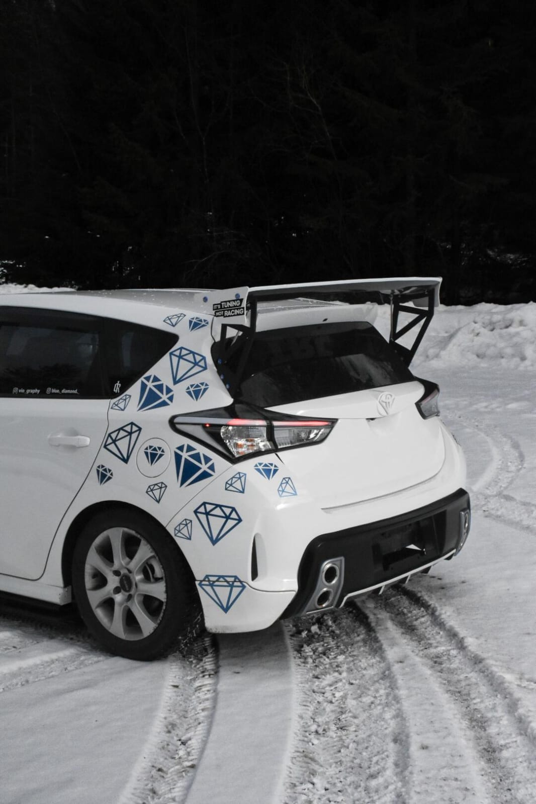 NTXGlow Clear Tail Light Lenses (2016–2018 Scion iM / Toyota Corolla iM / Auris)