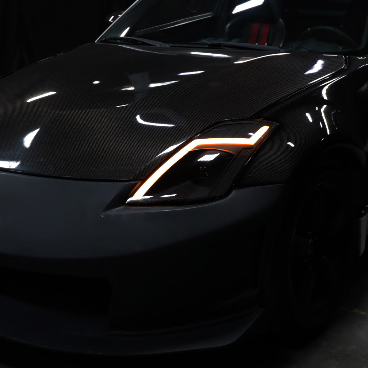 NTXGlow Switchback Headlights (2006–2009 Nissan 350Z)