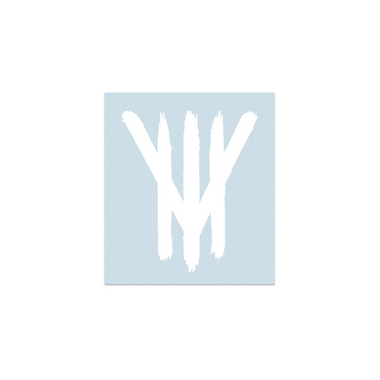 Decal Logo - White