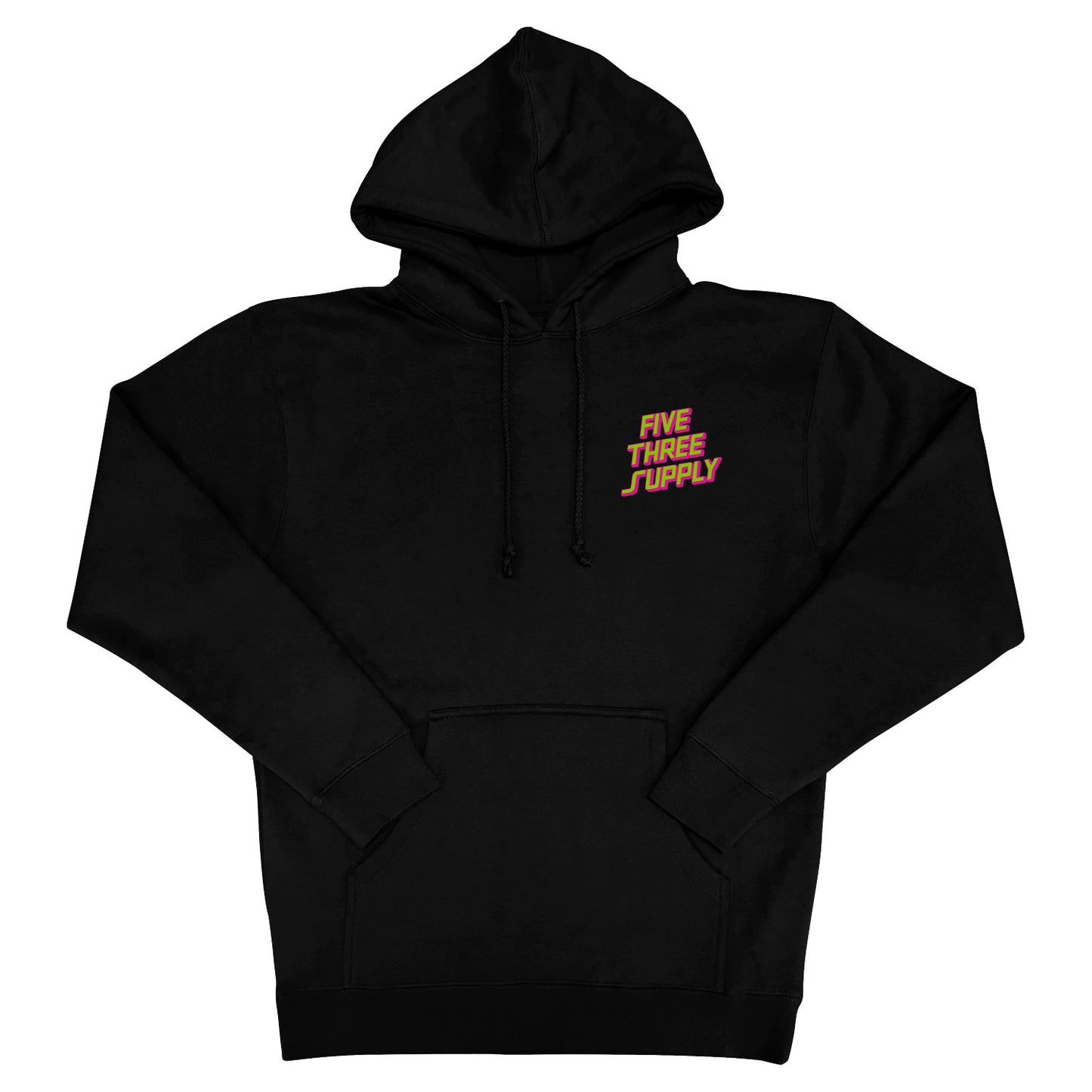 Retro Tire Hoodie - Black