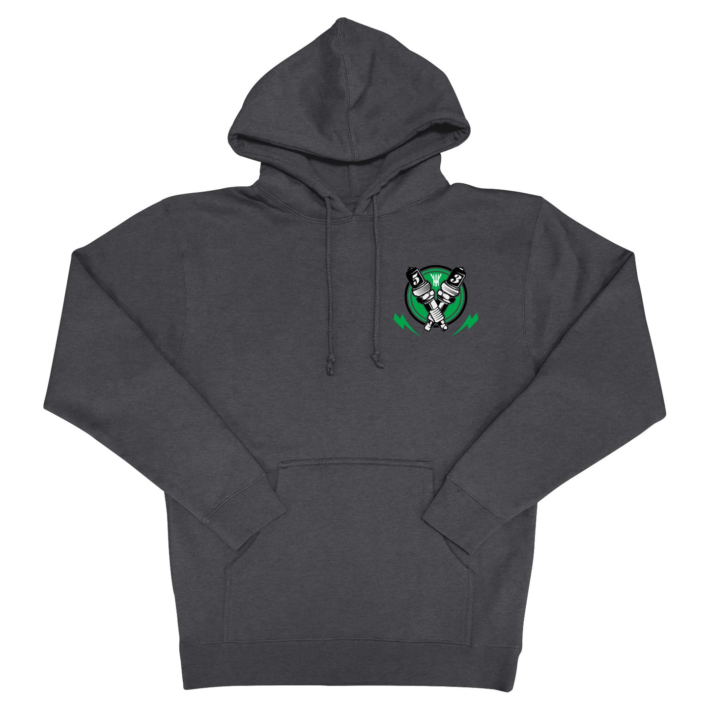 Spark Plug Hoodie - Grey