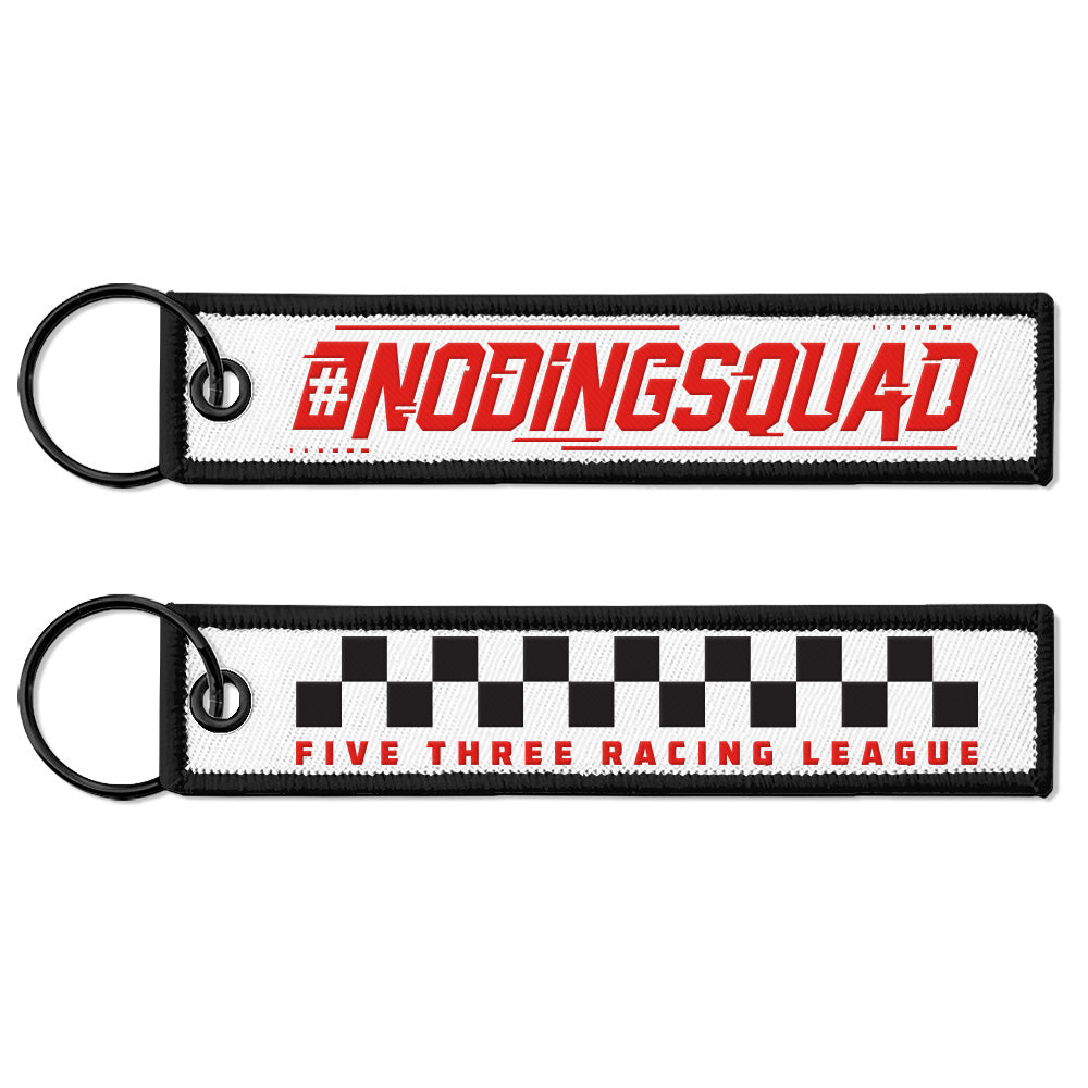 No Ding Squad Jet Tag - White
