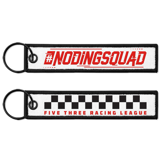 No Ding Squad Jet Tag - White