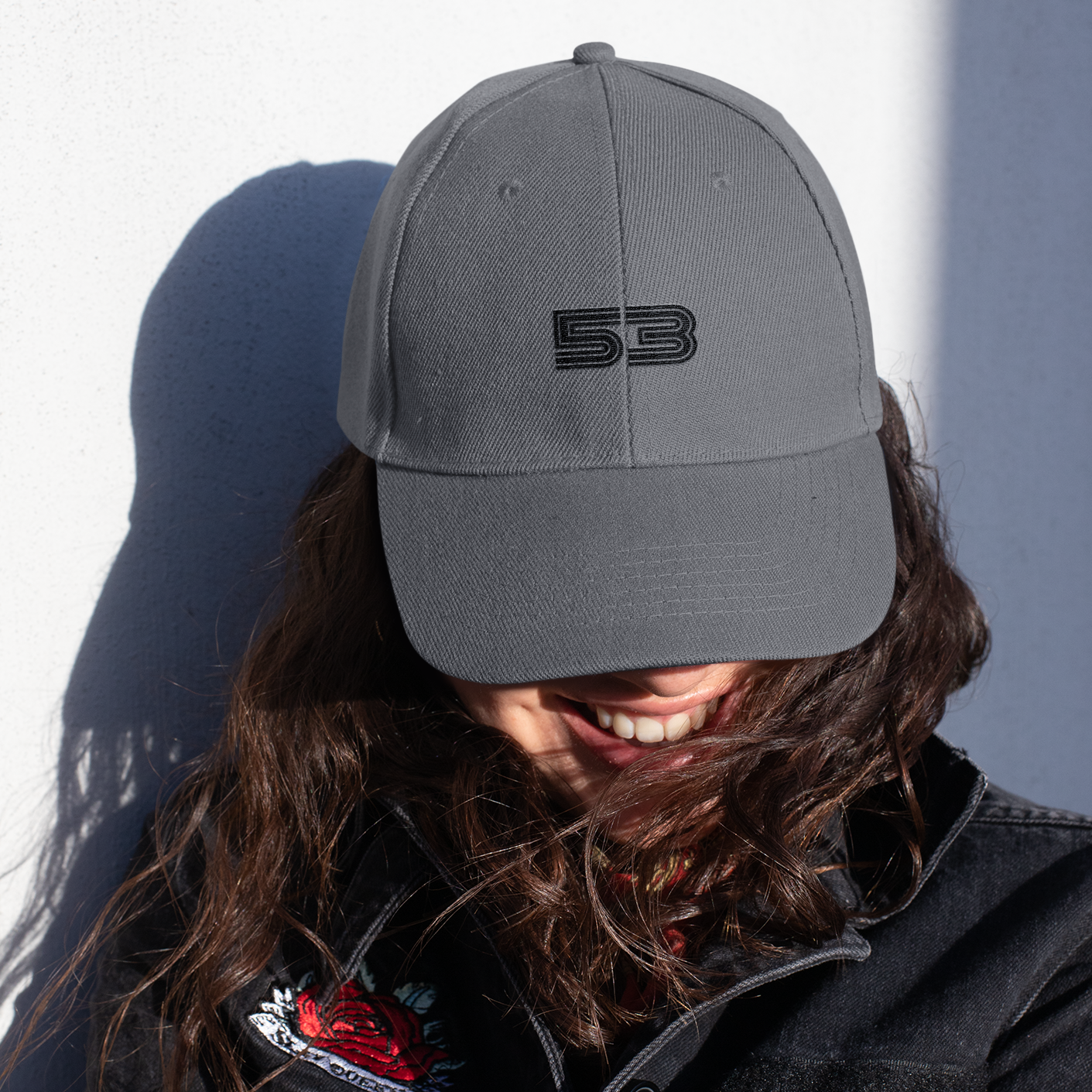 No Giving Up Dad Hat - Grey
