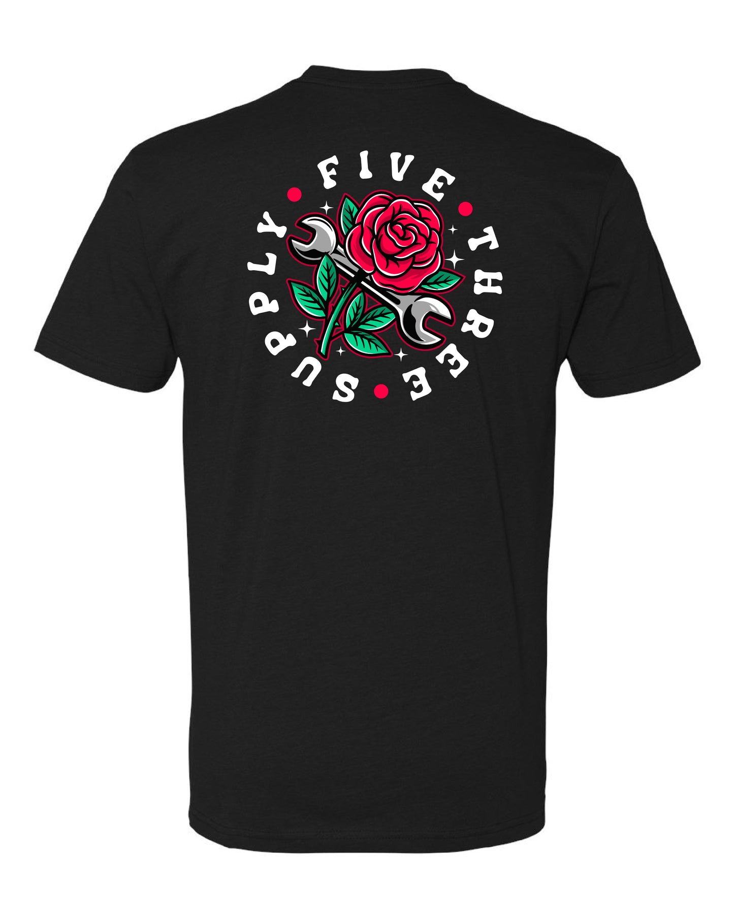 Wrench & Rose Tshirt - Black