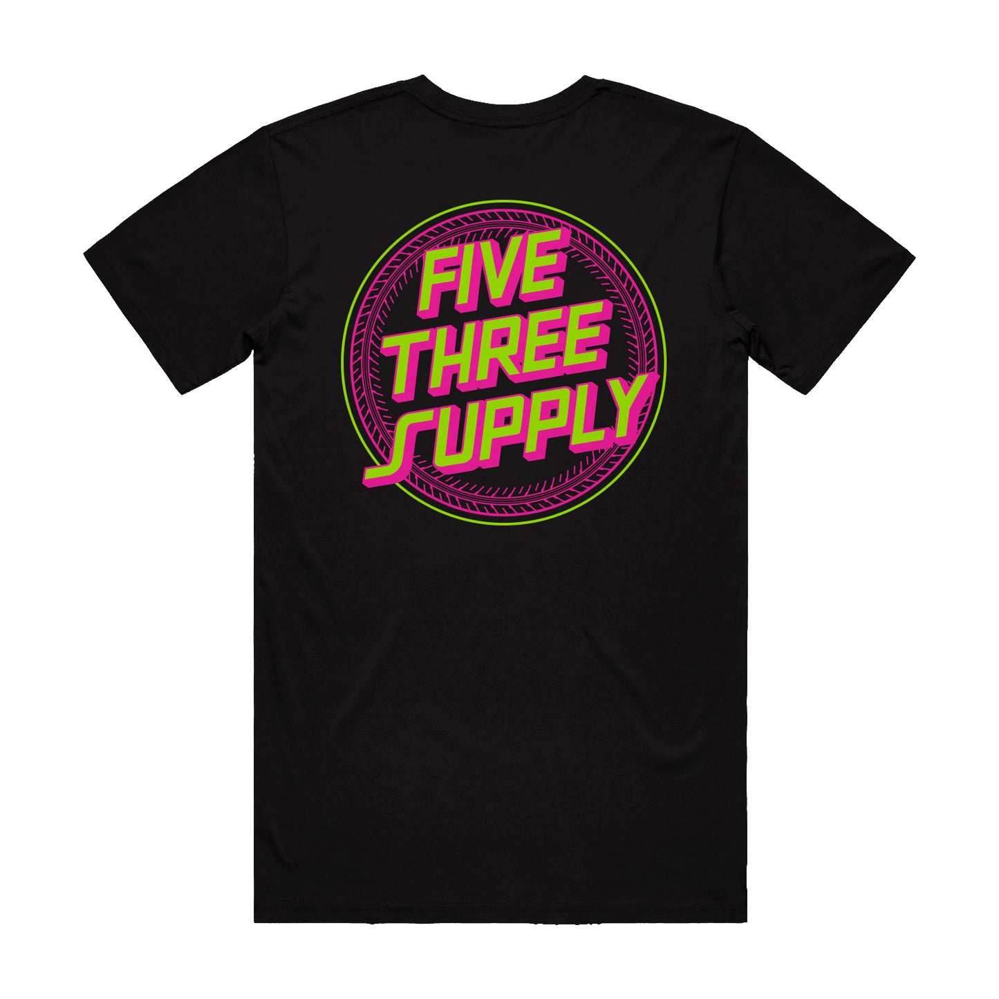 Retro Tire TShirt - Black