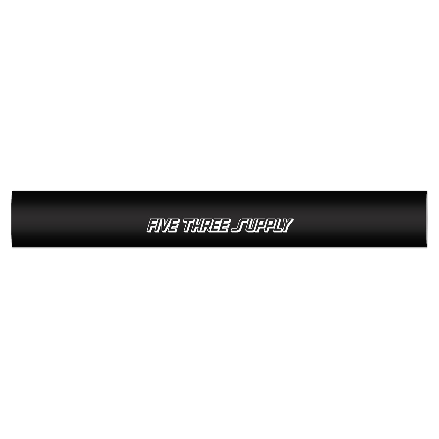 Retro Tire Window Banner - Printed Black