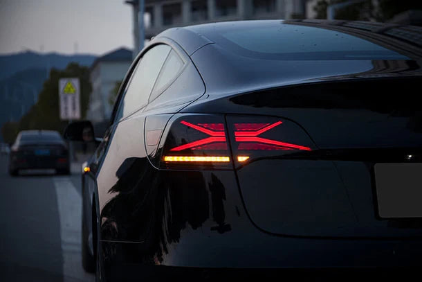 NTXGlow Smoked Tail Lights (2017+ Tesla Model 3/Y)