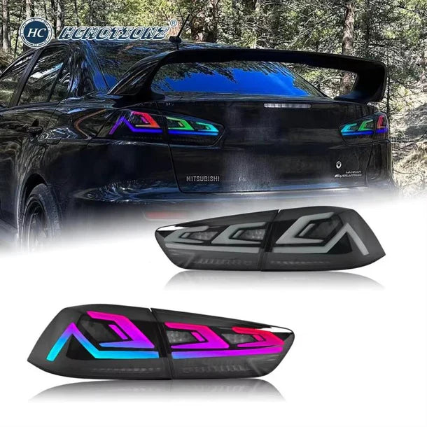 NTXGlow Tail Lights (2008-2020 Mitsubishi Lancer Evo X)