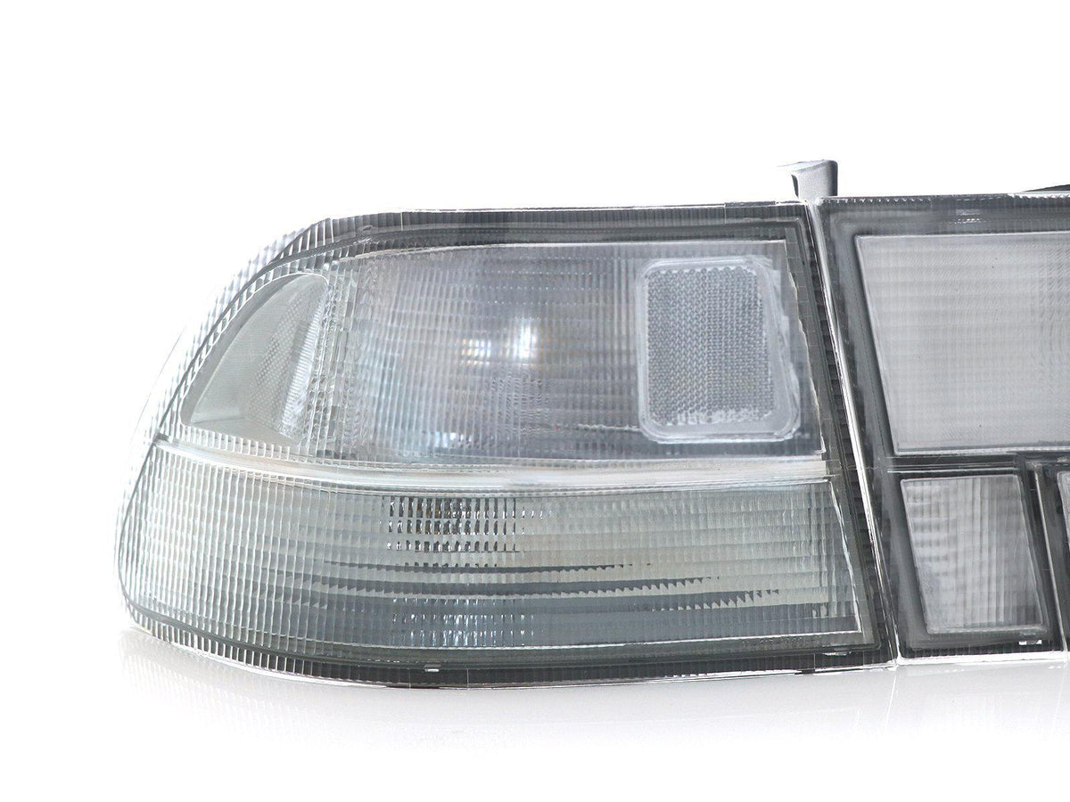 1996–2000 Honda Civic Coupe (EK) JDM Clear Tail Lights – 4-Piece