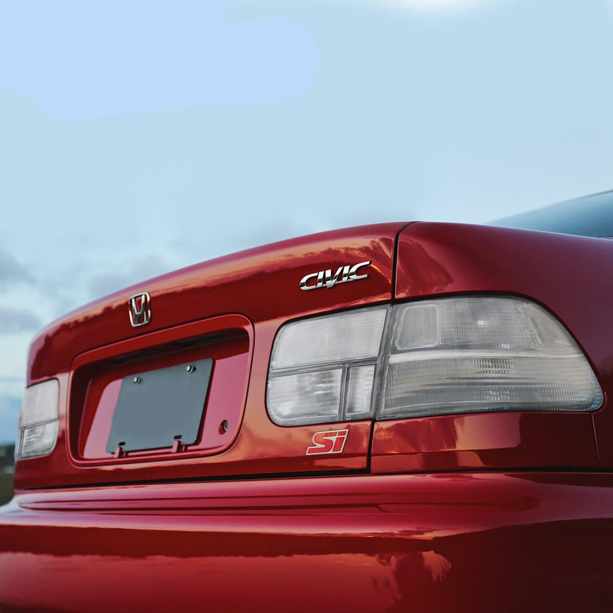 1996–2000 Honda Civic Coupe (EK) JDM Clear Tail Lights – 4-Piece