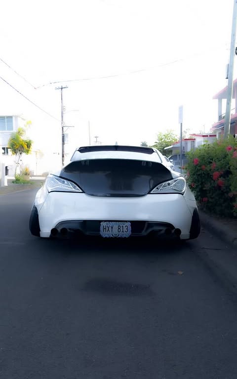 NTXGlow Clear Tail Light Lenses (2010–2016 Genesis Coupe)