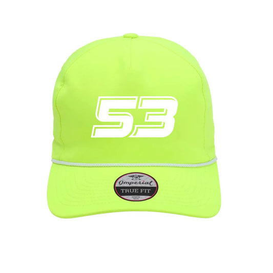 53 Neon Green Hat