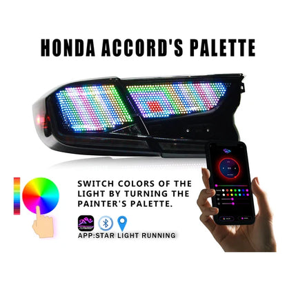 NTXGlow Matrix RGB LED Tail Lights (2018-2022 Honda Accord)