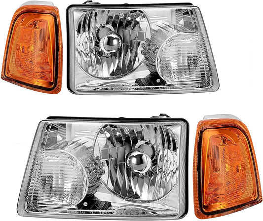 2001-2011 Ford Ranger LED DRL Headlights – Pair