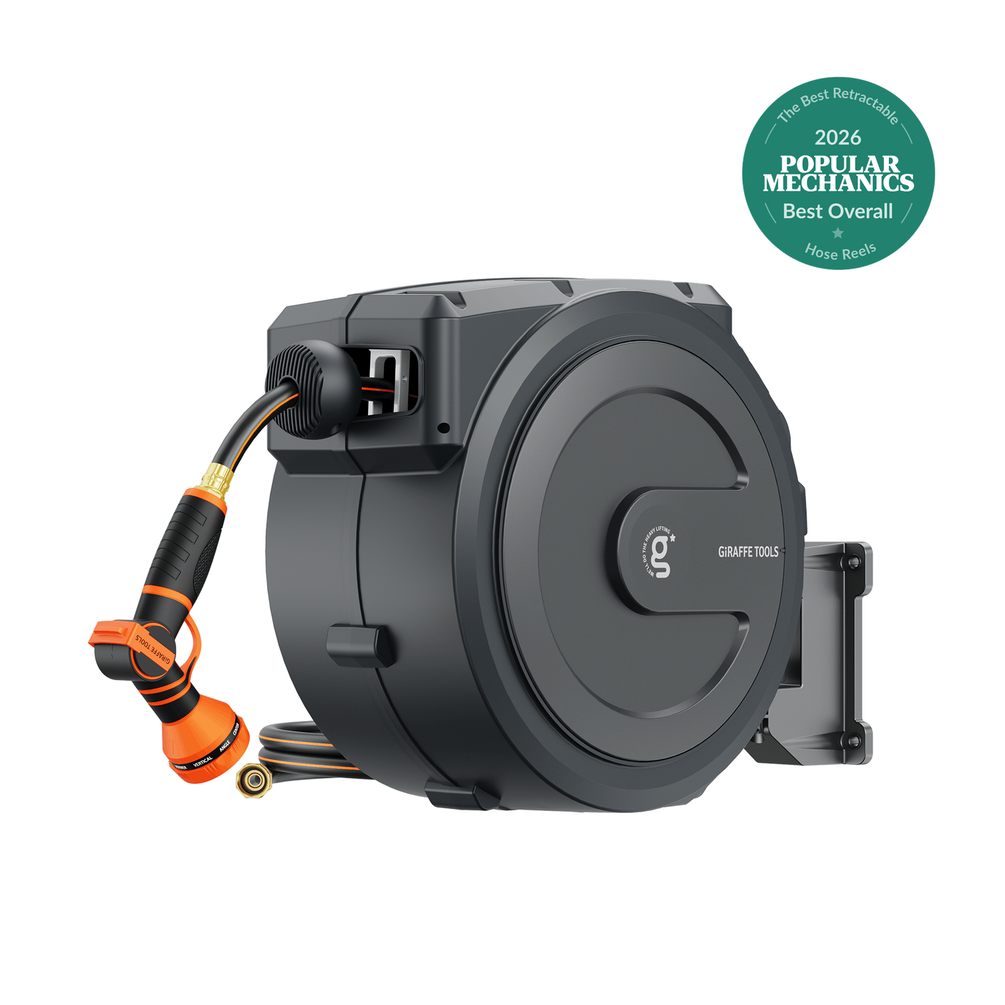 Retractable Garden Hose Reel 65ft-155ft