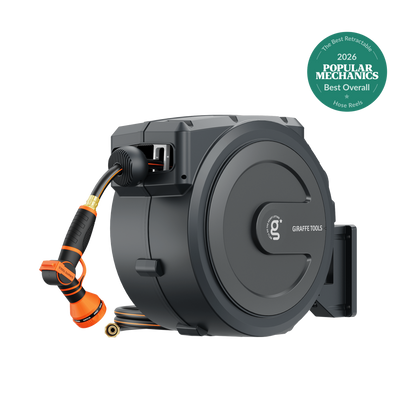 Retractable Garden Hose Reel 65ft-155ft