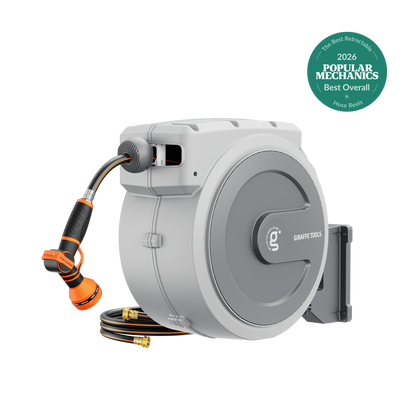 Retractable Garden Hose Reel 65ft-155ft