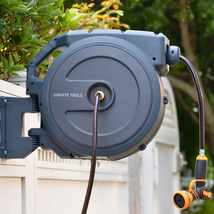 Retractable Garden Hose Reel 65ft-155ft