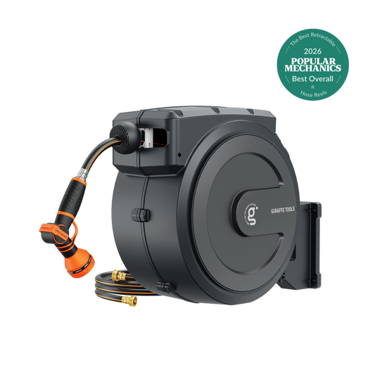 Retractable Garden Hose Reel-5/8in-90ft