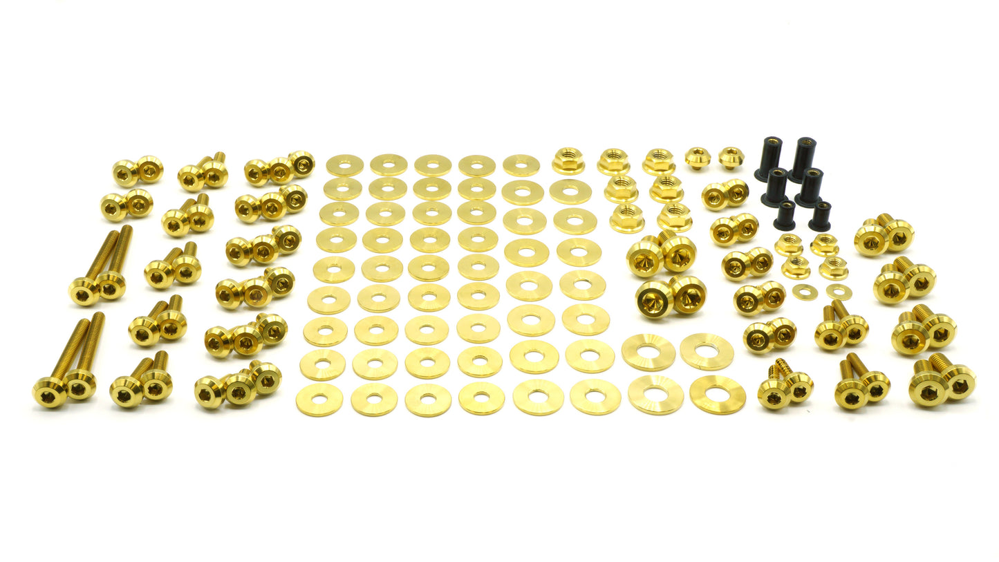 Stage 2 Titanium Hardware Engine Bay Kit - BMW E9X 335i (2007-2013)
