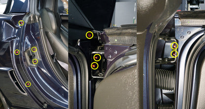 Titanium Hardware Door Kit - Chevrolet Corvette C6 (2005-2013)