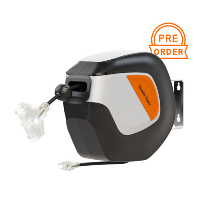 Retractable Extension Cord Reel-12/14/16 AWG