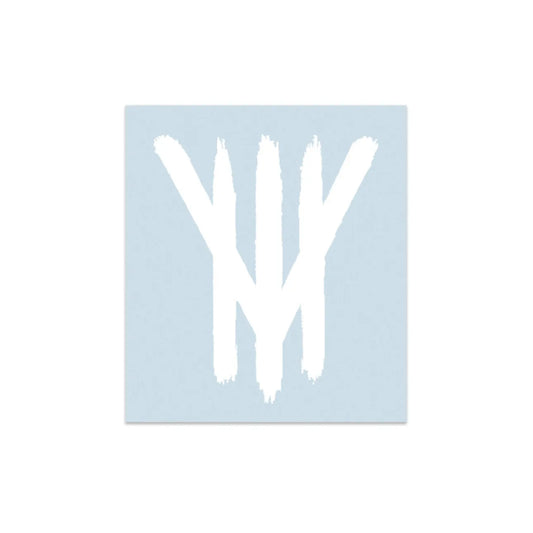 Decal Logo - White