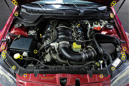 Pontiac G8 (2008-2009) Titanium Engine Bay Kit