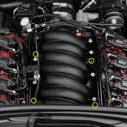 Titanium Hardware Fuel Rail Kit - LS Engine