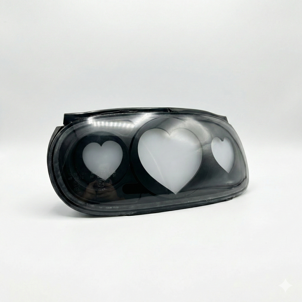 NTXGlow Diffused Heart Tail Lights (1990–1997 NA Mazda Miata)