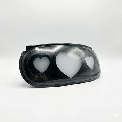 NTXGlow Diffused Heart Tail Lights (1990–1997 NA Mazda Miata)