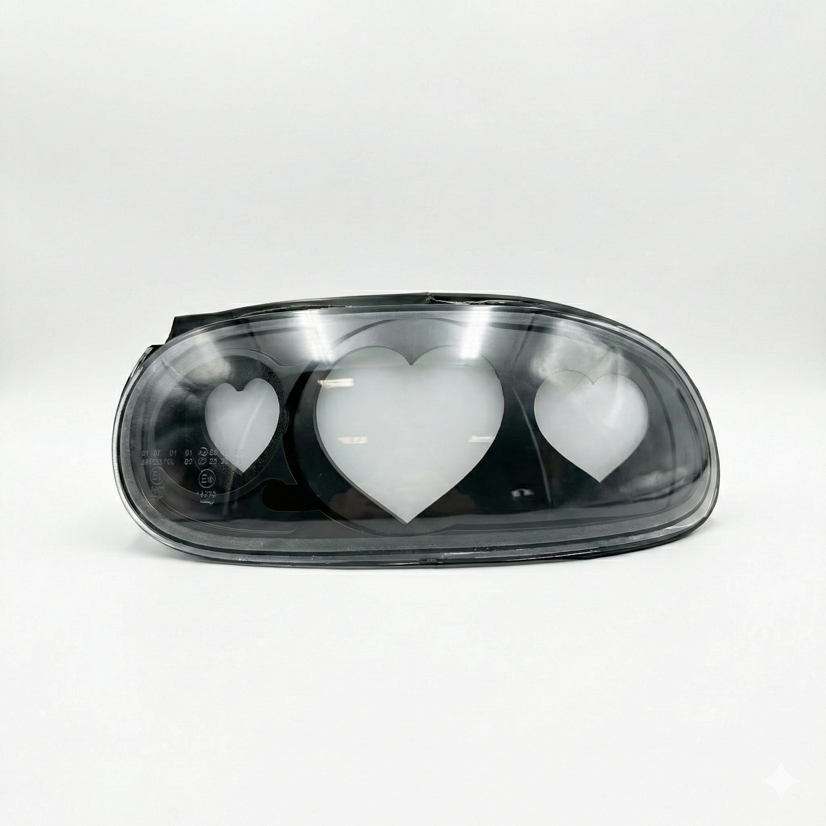 NTXGlow Diffused Heart Tail Lights (1990–1997 NA Mazda Miata)