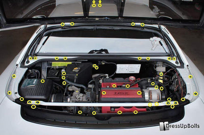 Honda NSX (1990-2005) Titanium Engine Bay Kit