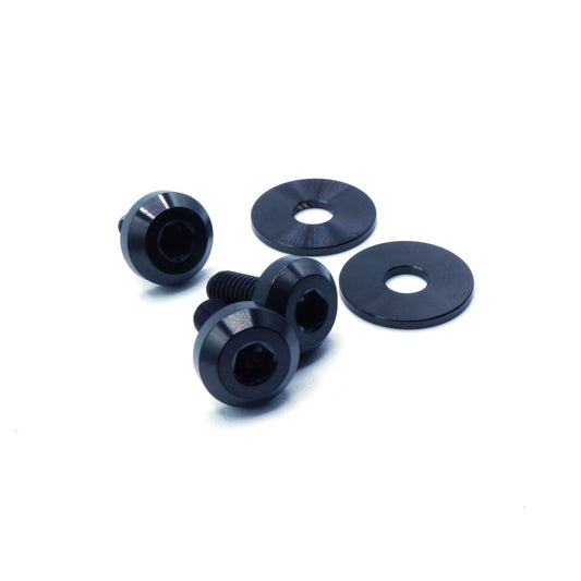 Titanium Hardware Fuel Door Kit - Honda Civic Si (2012-2015)