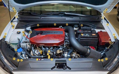 Titanium Hardware Engine Bay Kit - Hyundai Veloster (2019-2022)