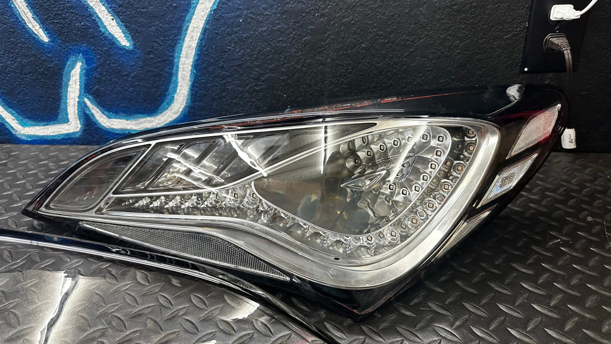 NTXGlow Clear Tail Light Lenses (2010–2016 Genesis Coupe)