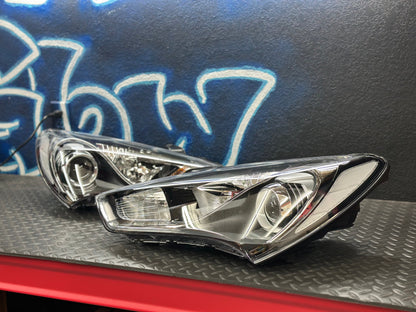 NTXGlow KDM Reflector Headlights, Halogen (2013–2016 Genesis Coupe)