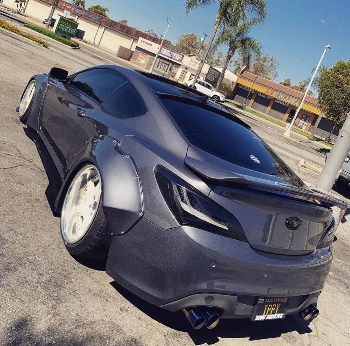 NTXGlow BLACK Eagle Eye Tail Lights (2010-2016 Hyundai Genesis Coupe)