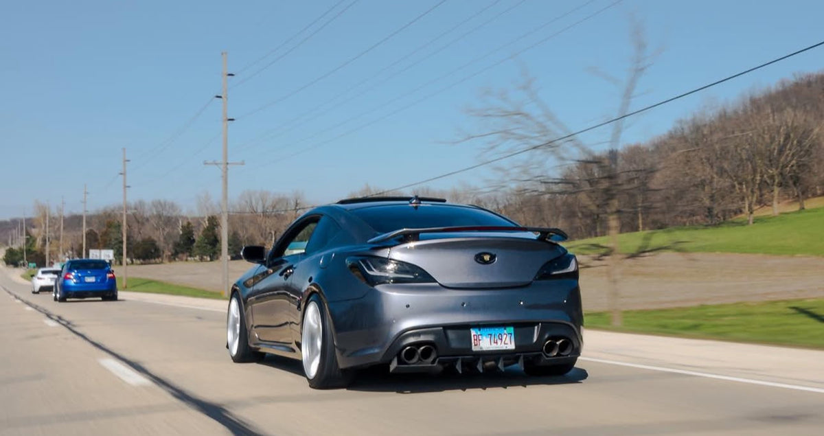 NTXGlow BLACK Eagle Eye Tail Lights (2010-2016 Hyundai Genesis Coupe)