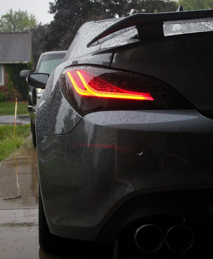 NTXGlow BLACK Eagle Eye Tail Lights (2010-2016 Hyundai Genesis Coupe)
