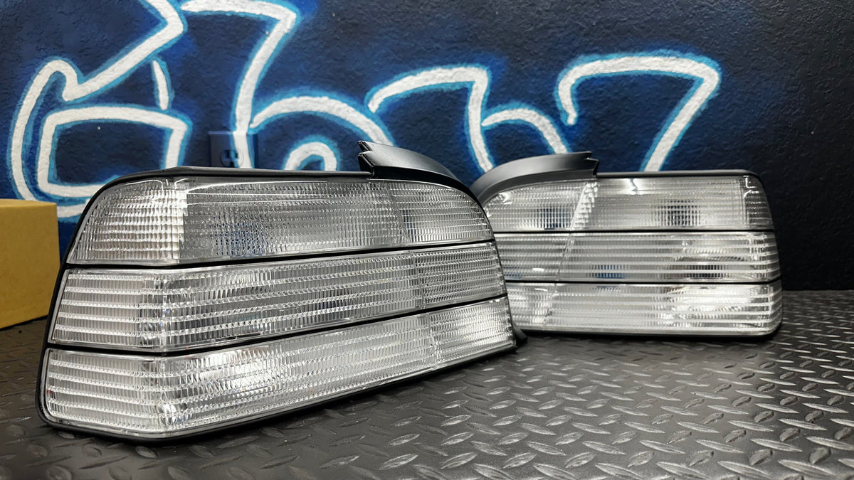NTXGlow Custom Clear Tail Lights (E36 Coupe/Convertible)